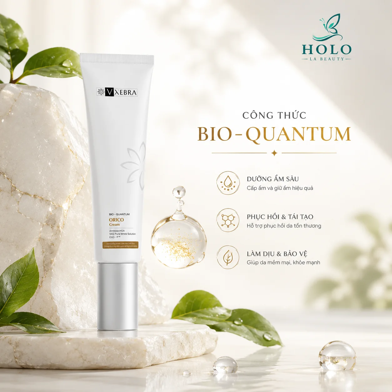🌿 KEM DƯỠNG VXEBRA ORICO CREAM – DƯỠNG ẨM, HỖ TRỢ SÁNG DA, NUÔI DƯỠNG LÀN DA KHỎE 🌿